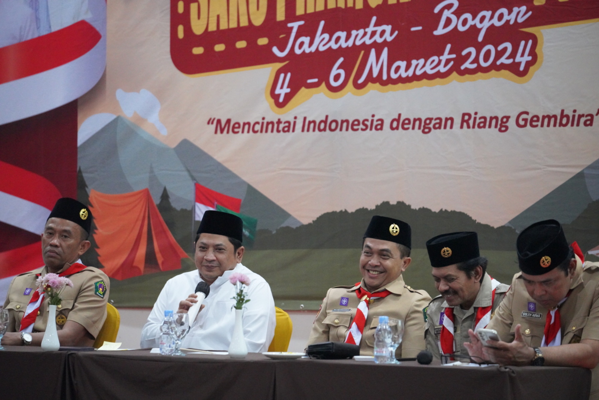 [Pinkon / Pimpinan Kontingen] Scouting For Peace & Humanity Sako Pramuka Pandu Ma’arif NU